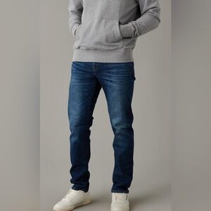 American Eagle Airflex Slim Straight Jeans 34x32